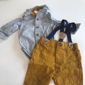Baby boy dress up set from Cat & Jack size 0-3M